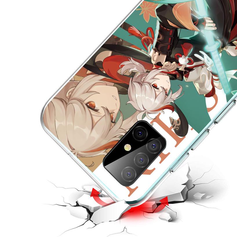 Genshin Impact Anime Phone Case For Samsung Galaxy A17 A57 A37 A16 A26 A36 A56 A15 A25 A35 A55 A14 A13 A54 A53 A34 A24 A33 A23 G