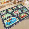 Cartoon Road Play Carpet Living Room Children's Bedroom Decoration Floor Rug 160X230CM Flannel Mat Soft Tatami Carpets Non-slip