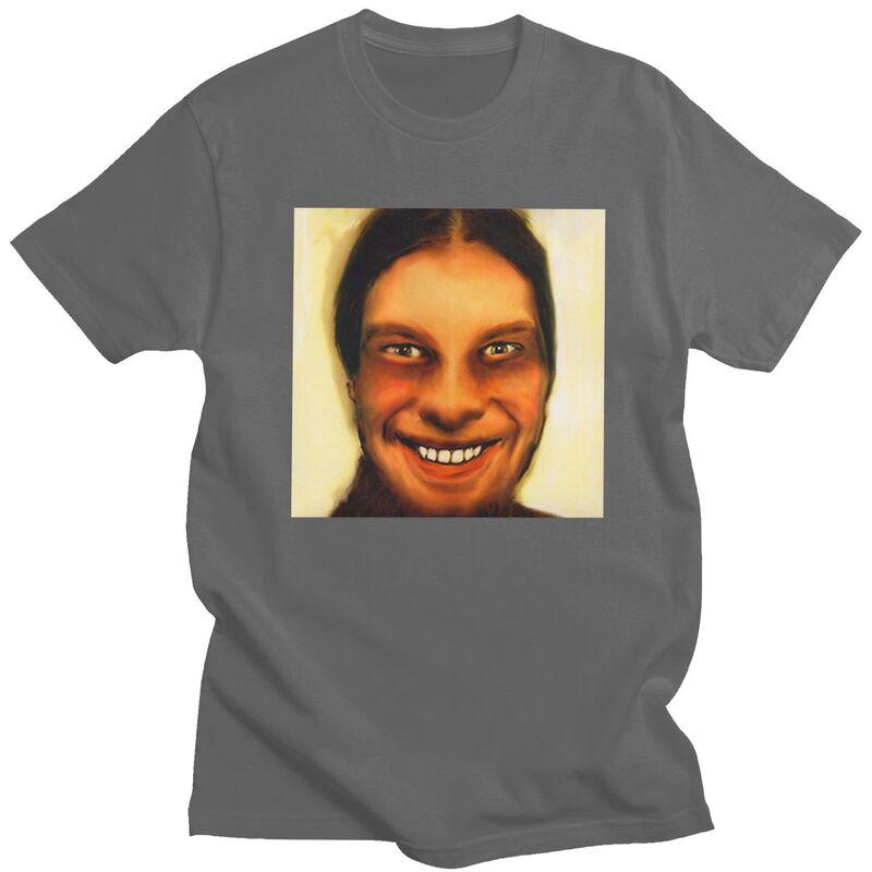 Vlastní pánské tričko Aphex Twin s krátkým rukávem Bavlněná trička Tričko Ležérní trička Volný střih Oblečení
