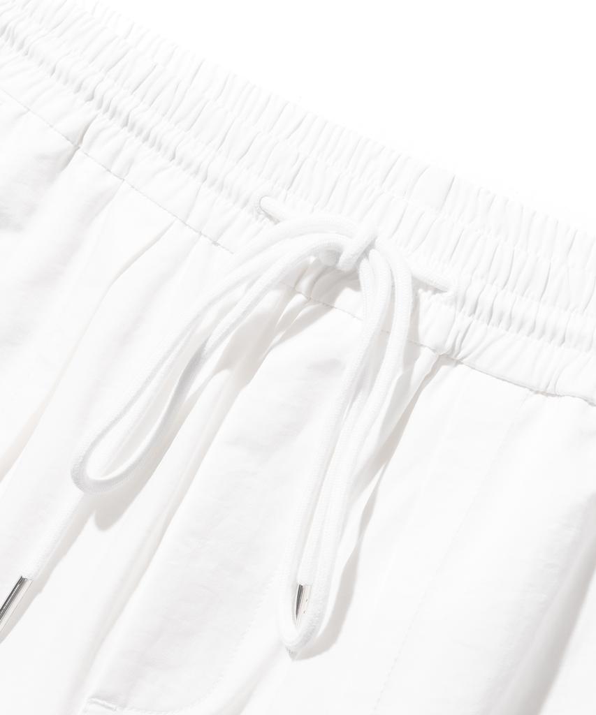 MASSNOUN Strain Mesh-Up Zipper Pants Mftcp003-Wt