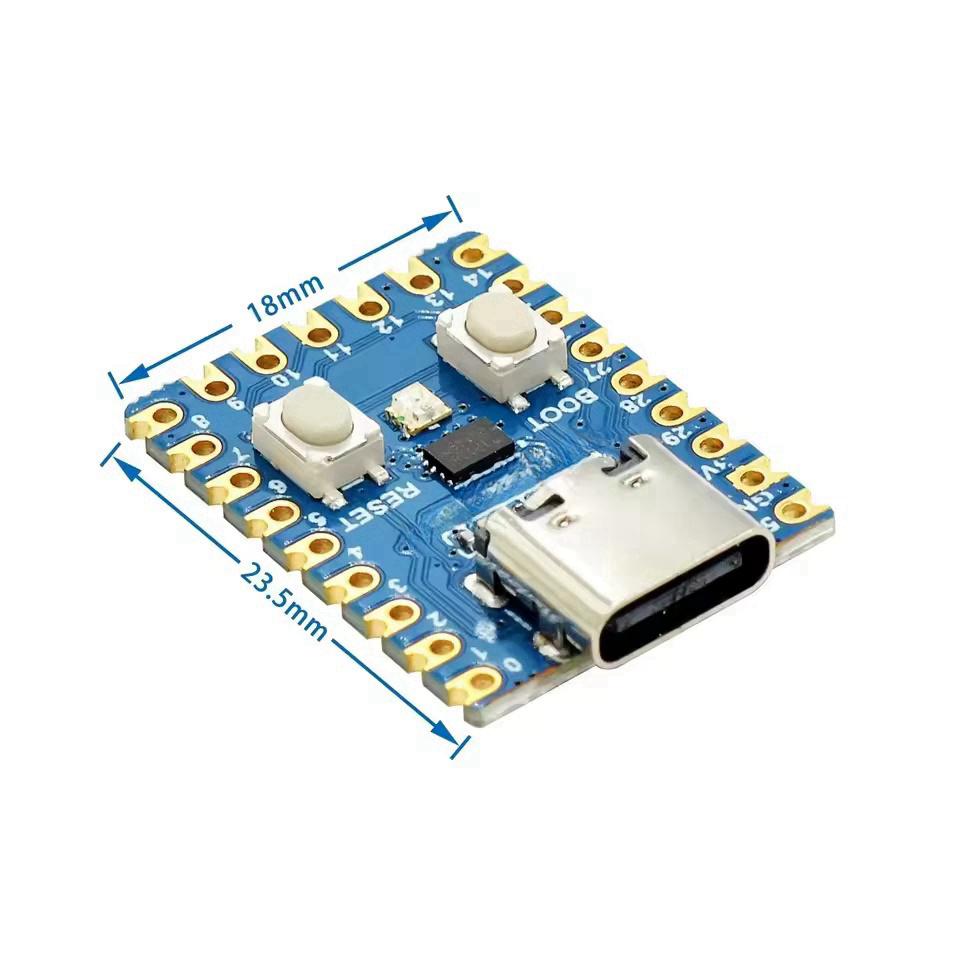 RP2040-Zero RP2040 for Raspberry Pi Microcontroller PICO Development Board Module Dual-core Cortex M0+ Processor 2MB Flash