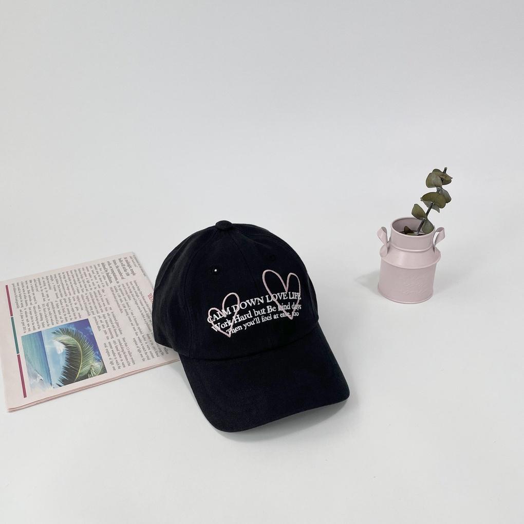 Women's Daily Hat Niuri Heart Ponytail Ball Cap