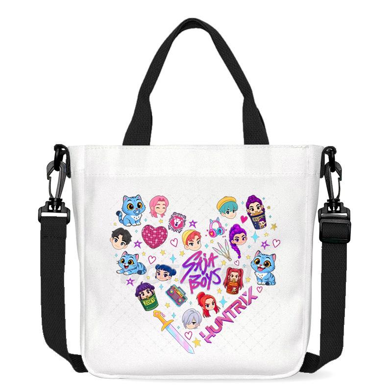 Animation Cartoon Printing Student Campus Out High Value Messenger Bag Casual Handbag no specification