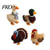 Progetto Creativo con Perline Kit Piccolo Animale 3D con Perline, Kit Fai-da-Te Carino con Perline Colorate e Istruzioni Dettagliate, 4 Modelli