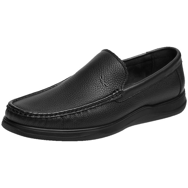 Red Dragonfly Men s Sheepskin Slip-On Casual Shoes 41