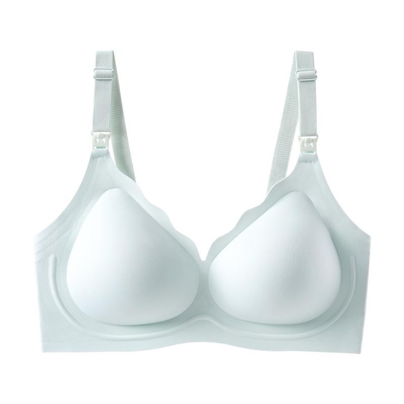 Bezešvá těhotenská a kojící podprsenka: Bez kostic, Plná podpora pro těhotenství a po porodu (86089)