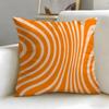 Zebra Pattern Cushion Cover Soft & Easy-Wash Pillow Case – Versatile For Couch, Bed, Travel And Office