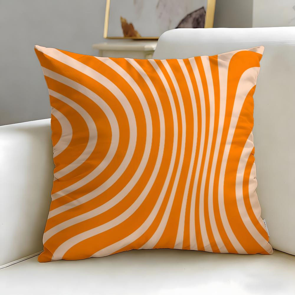 Zebra Pattern Cushion Cover Soft & Easy-Wash Pillow Case – Versatile For Couch, Bed, Travel And Office