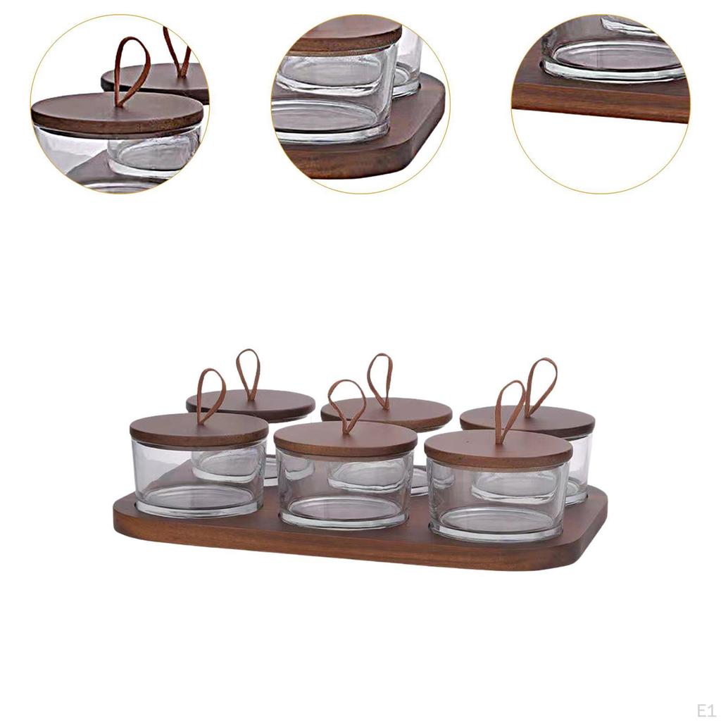 Elegant Glass Food Storage Container for Dried Fruits And Nuts