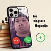 D-John Pork is Calling. Answer Call  Phone Case For iPhone17,16,15,14,13,12,11 Plus,Pro Magnetic with Magsafe Wireless Charging