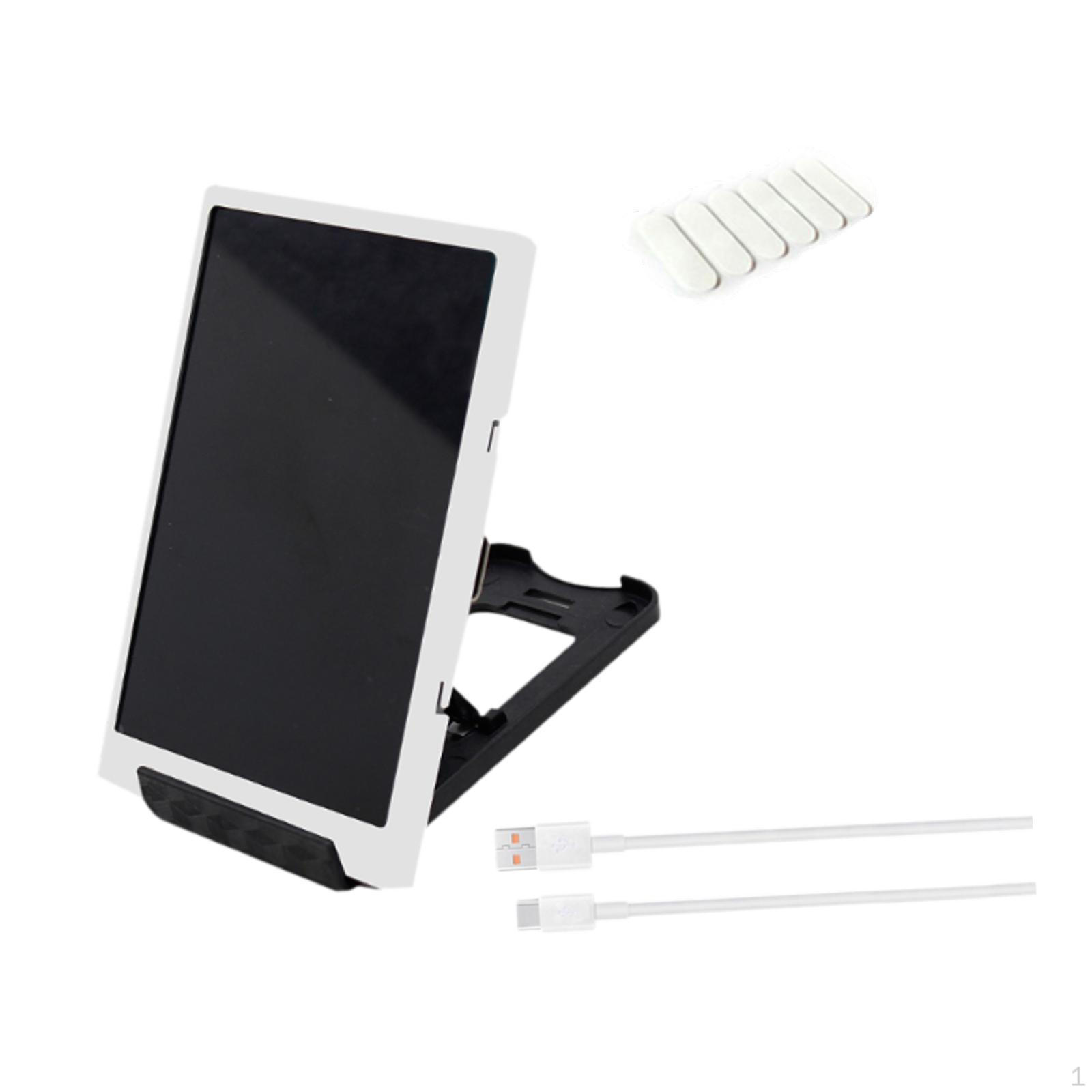 

3.5 inch IPS USB Mini sub Screen C Metal Casing Sturdy Horizontal Vertical PC Temperature білий