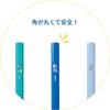 Kutsuwa STAD Correct-Grip Triangular Pencil, 2B, Blue, 12-Pack