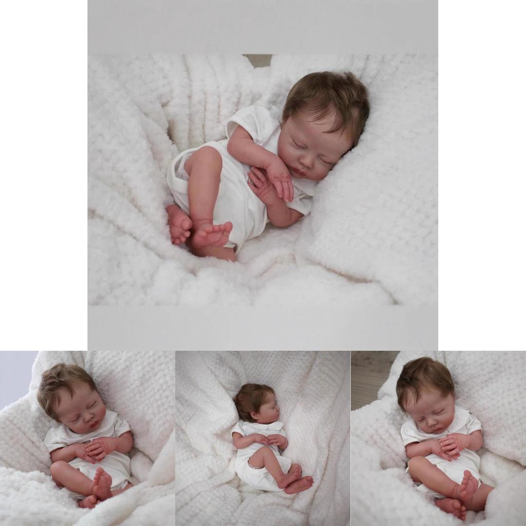 Silicone Reborn Doll 45cm Handmade 3d Skin For Collectors And Gift Enthusiasts