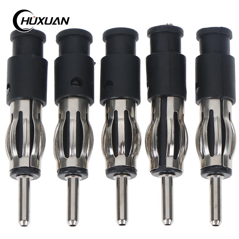 5Pcs Car CD Radio Male Aerial Antenna Plug Adapter Plastic Handle Connector For Car Radio Antenna Adapter Free Shipping