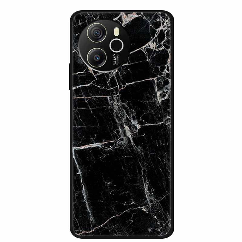 For Blackview Shark 8 Case Shark8 Black Silicone Soft Back Cover Case For Blackview Shark 8 Phone Case Cover 6.78" Coque Funda