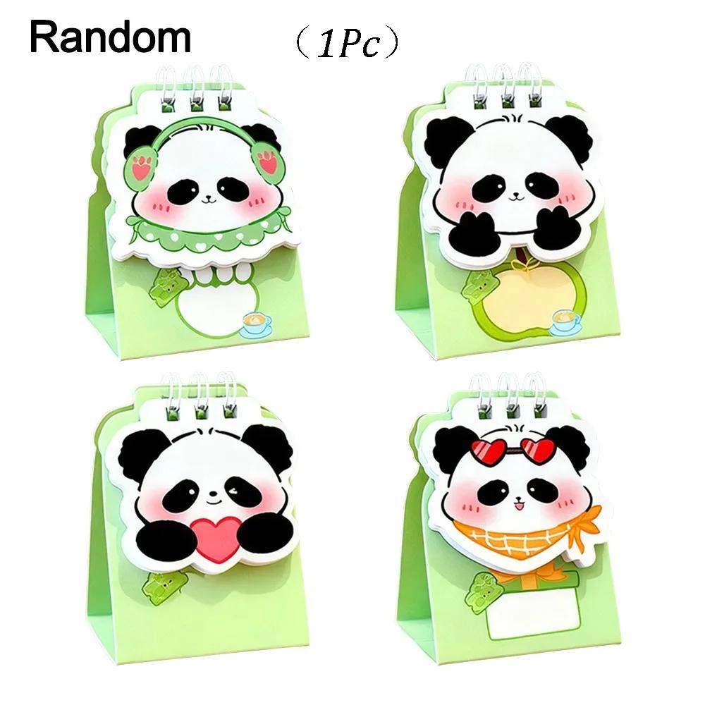 Simple Mini 2026 Desk Calendar Coil Binding Cartoon Desktop Calendar Santa Claus Schedule Planner Desktop Decoration