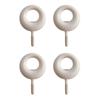 4 STuks Haken Zelfklevend Geen Boor Haken Sterke Kleefkracht Ophang Organizer voor Badkamer Keuken Handdoek Jas