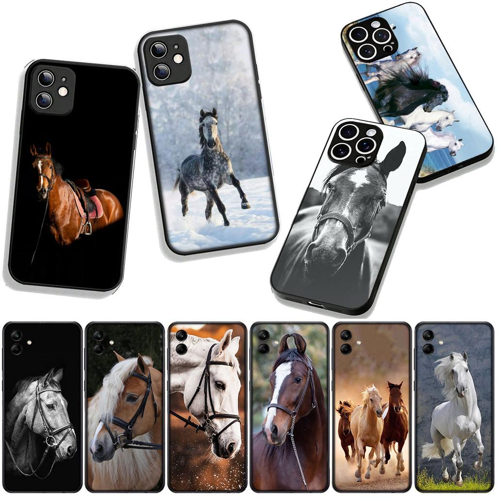 Phone Cover Running Wild Horse Casing for Apple iPhone 17 16 11 Pro XS Max XR 6 7 8 Plus + 16E SE 2020 Air 5 8+ Case
