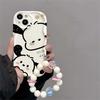 Hello Kitty Kuromi Phone Holder Chain Case For Xiaomi Redmi Note 15 5G 15C 15 14C 13C Note 14 13 12 Pro Plus 5G Pochacco Casing