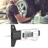 Wheel Thread Depth Gauge 0~25.4mm1in Car Tyre Thread Depth Meter for Multiple PurposeWhite