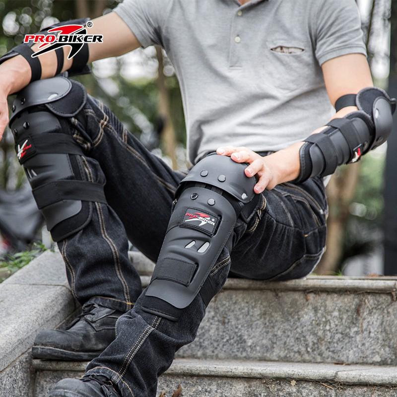 Adult Cycling Protective Gear Set Knee Elbow Pads Scooter Motorcycle Skateboard Outdoor Sports