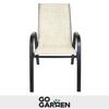 Metal Garden Chairs for Balcony Terrace Garden Furniture Set Beige X6