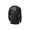 Nike New York Knicks Casual Crew Neck Long Sleeve T-Shirt Men Tops Black DZ0358-010