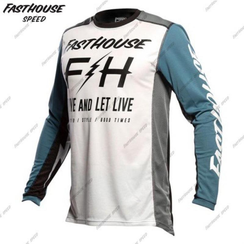 Downhill-Anzug Radsportanzug langärmelig Sommer Offroad Mountainbike Trikot Herren und Damen neuer Rennanzug