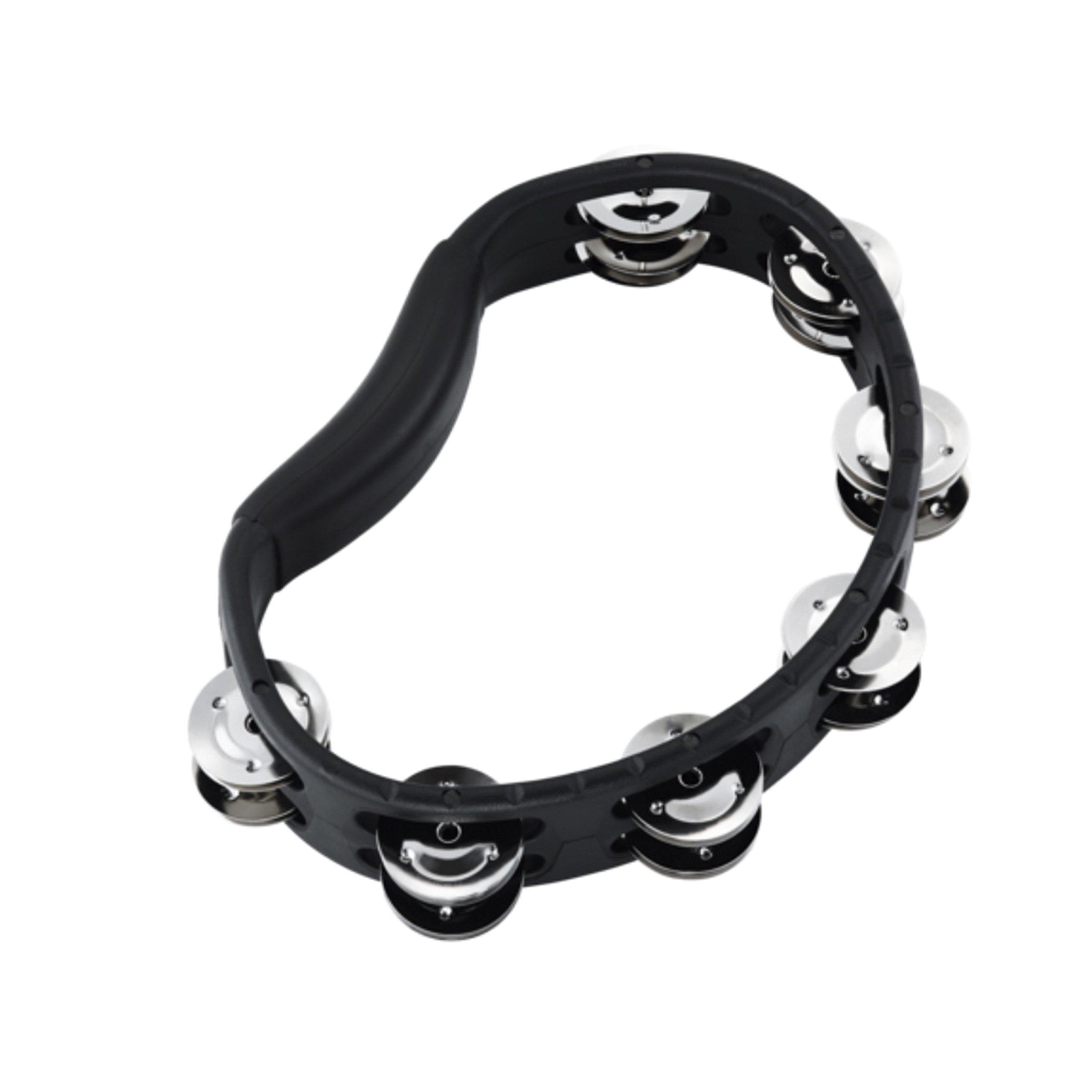 

MEINL Percussion Headliner Series Hand Held ABS Tambourine HTMT1BK [Domestic Genuine Product]