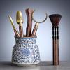 Tang Feng Tea Ceremony Six Gentlemen Set Kung Fu Tea Accories Clete Home High End Bla Ebony 6 Gentlemen Yu Kiln Tea Tube