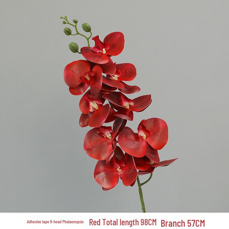Luxury Realistic Phalaenopsis Artificial Flower for Weddings and Home Décor