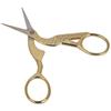 Professional Vintage Nail Art Stainless Steel Scissor Manicure Shear Tools Gold