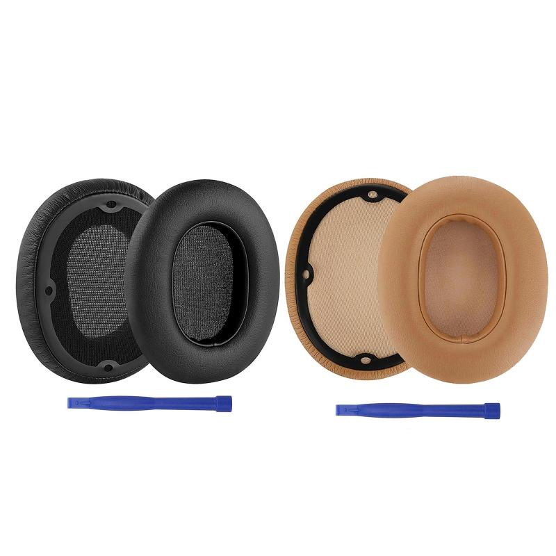 Universal Soft Leather Earpads for W830BT Earphone Memory Foam Earcups Easily Replaced Ear Cushions