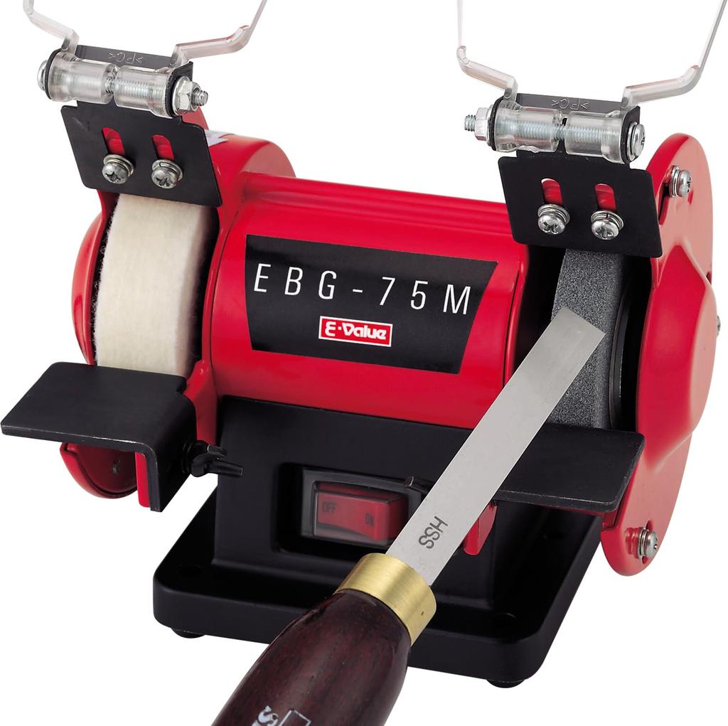 Mini Bench 75mm Wheel E-Value Grinder, Diameter, EBG-75M