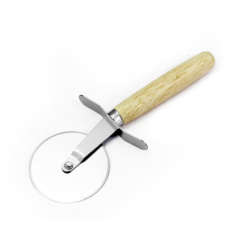 Custom Stainless Steel Bicycle Pizza Cutter-Pizza Tools