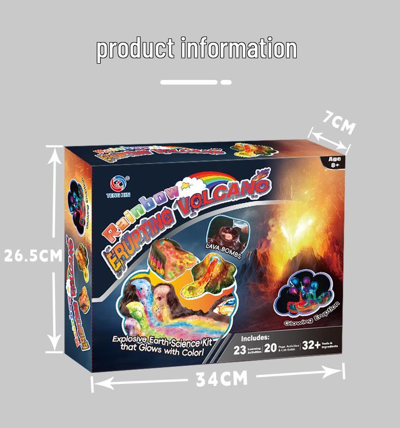 Kids' DIY Volcano Eruption Science Experiment Kit