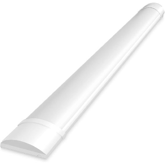 LED Ceiling Light Fixture, 2FT/3FT/4FT Waterproof Tube Light for Bathroom, Kitchen, Corridor, Garage, Warehouse, Basement, Vanity and Office