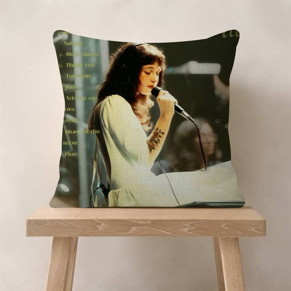 Charm Singer CClairo Personalized Pillow Dust Cover Bedroom Kids Party Decoration Pillowcase Birthday Children Gift