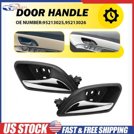 

Left&Right Side Interior Door Handle For 2011 2012 2013 2014-15 Chevrolet Cruze