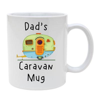 dads caravan mug