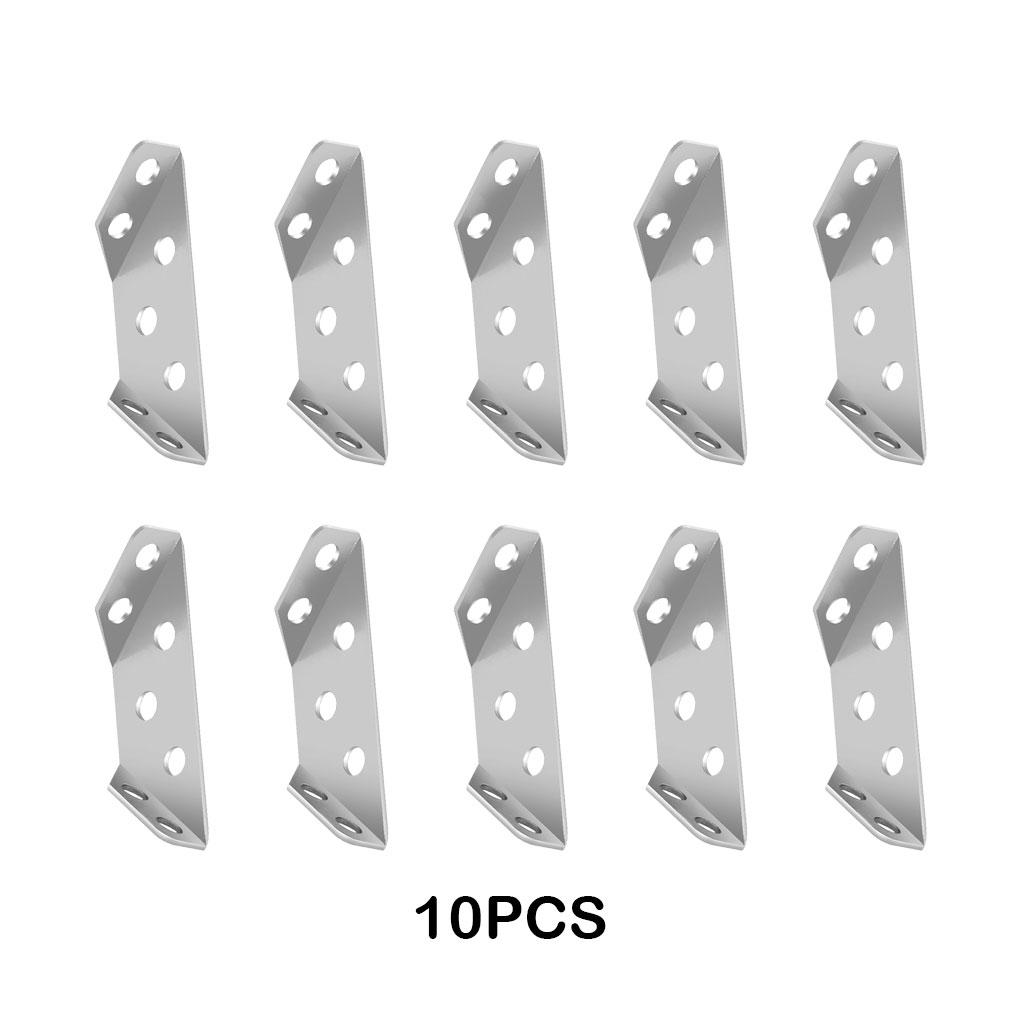 10pieces Durable Universal Corner Code With Thickened Panel And Firm Fixation Furniture Connectors