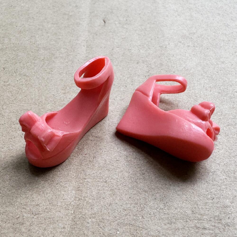 1/6 Puppenschuhe Plateau Schleifenschuhe 30cm Puppendekorationen Mädchensammlung Spielzeug DIY Spielpuppen Zubehör Schuhe