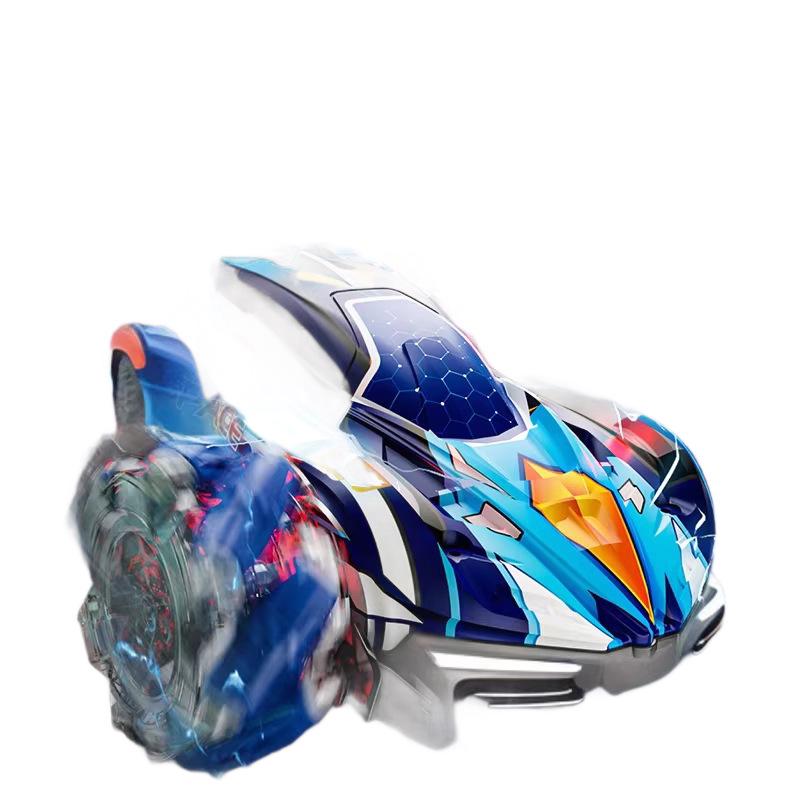 Voice-Controlled Stunt Car: Gravity Sensing, Sprays, LED Lights, Four-Wheel Drive - Fun Toy for Boys