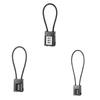 Motorcycle Helmets Combination Password Lock Cable Padlock Cable Lock for Cycling Helmets Backpacks Luggage Security