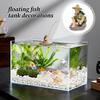 Fish Tank Ornaments Fun Floating Fisherman Fish Tank Decorations Feeder Figurines For Landscaping Home Paludarium Terrarium