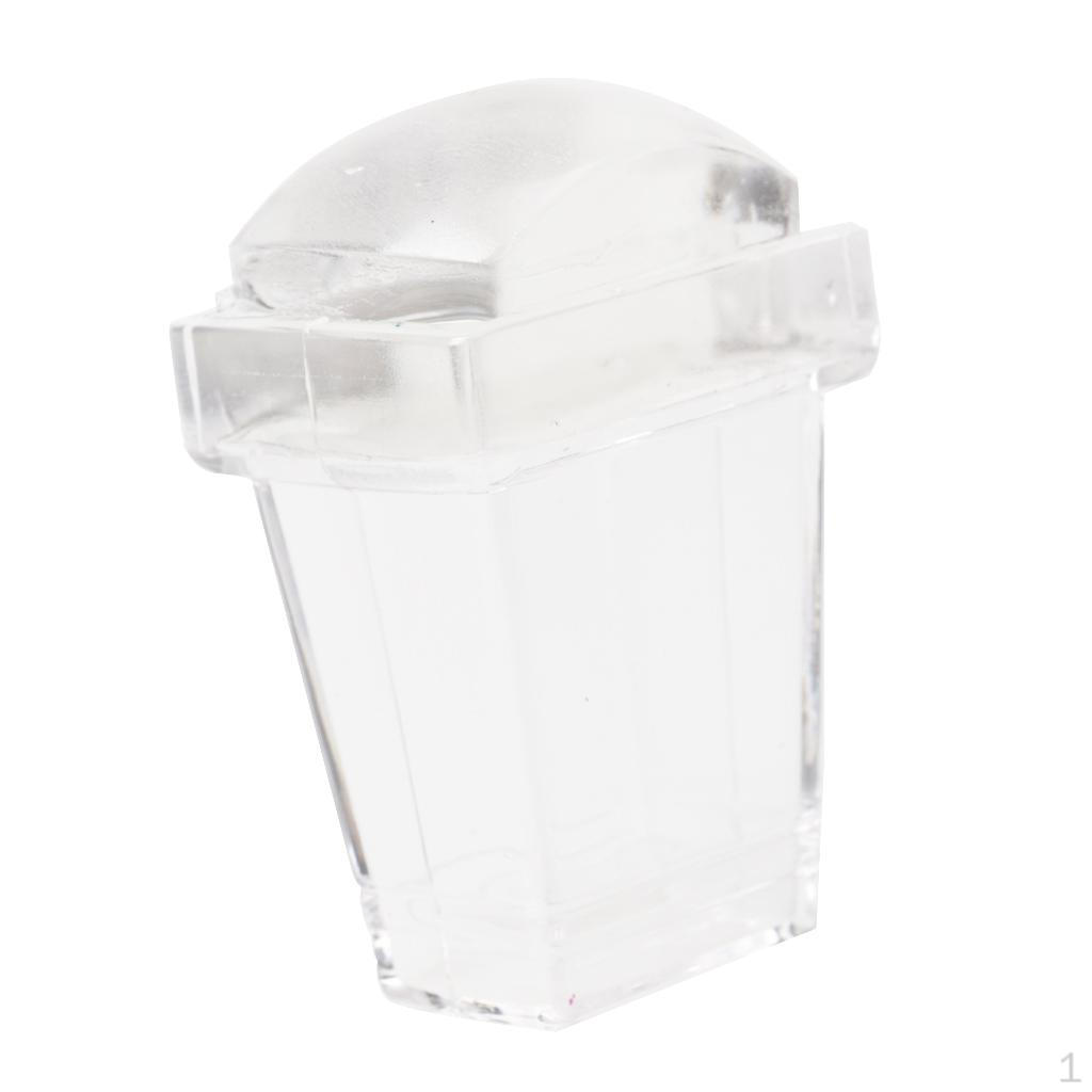

2 pcs Art Stamping Stamper Scraping Scraper Tool Set Transparent