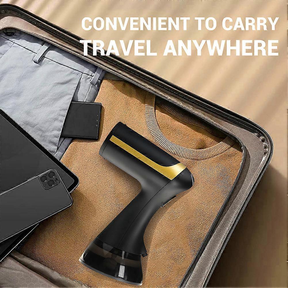 1500W Portable Garment Steamer 2-in-1 Wrinkle Remover Iron for Home Travel RV