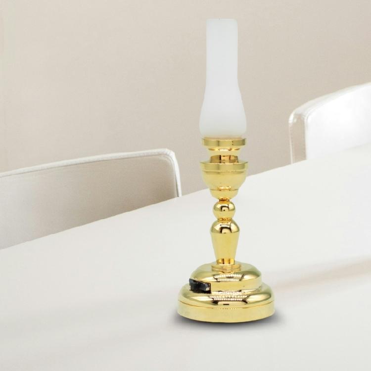 1:12 Dollhouses Living Room Table Kid LED Table Lamp Toy Furniture House Table Lamp Dollhouses Furniture