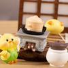 DIY Mini Yellow Duck Figurines Cute Duck Figurines Miniature  Home Office Desktop Decor