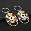Commemorative 2026 Soccer Keychain Multi Tool Bottle Opener Portable Football Themed Accessory Decoration